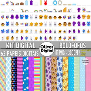 Kit Digital Bolofofos Completo