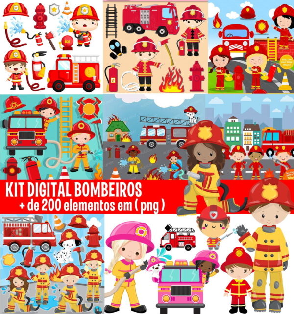 Kit Digital Bombeiros