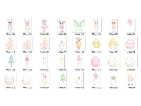 Kit Digital - Boneca Metoo Aquarela - Imagem 3
