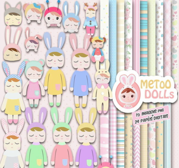 Kit Digital Boneca Metoo Doll - Imagem 2