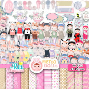 Kit Digital Bonecas Metoo Dolls X
