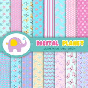 Kit Digital - Borboletas 1