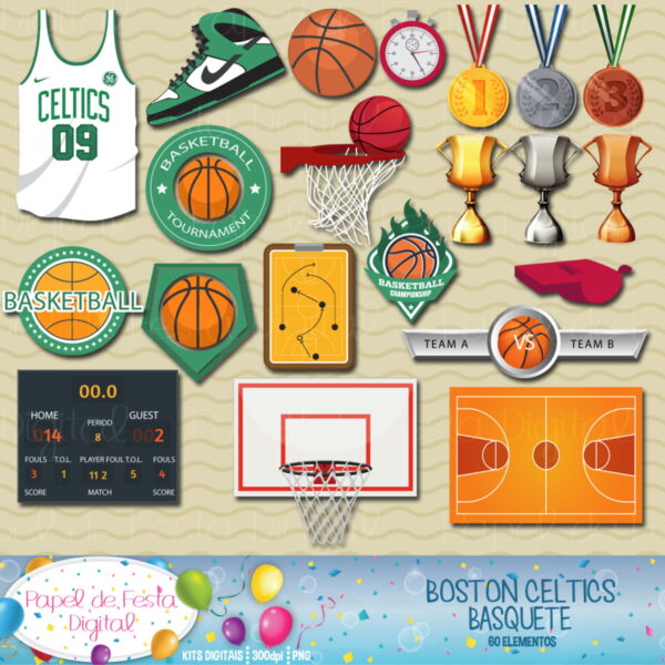 Kit Digital Boston Celtics - Imagem 4