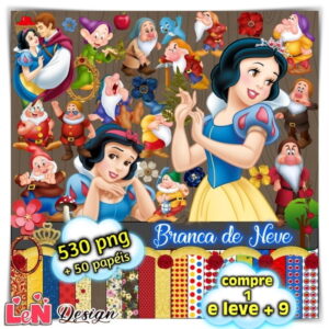 Kit Digital Branca de Neve