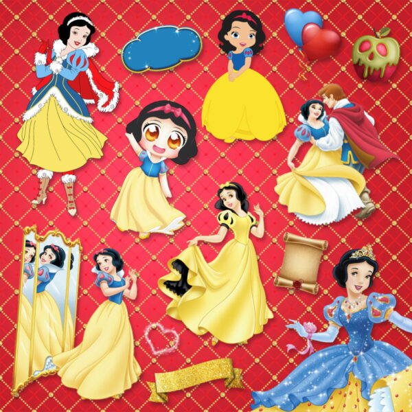 Kit Digital Branca de Neve e os Sete Anões - Imagem 2
