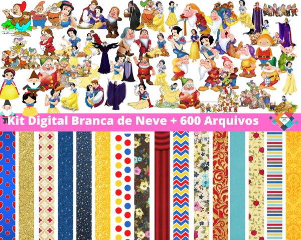 Kit Digital Branca de Neve