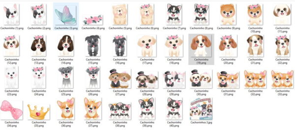 Kit Digital - Cachorros + Pack Cachorros Cupidos - Image 3