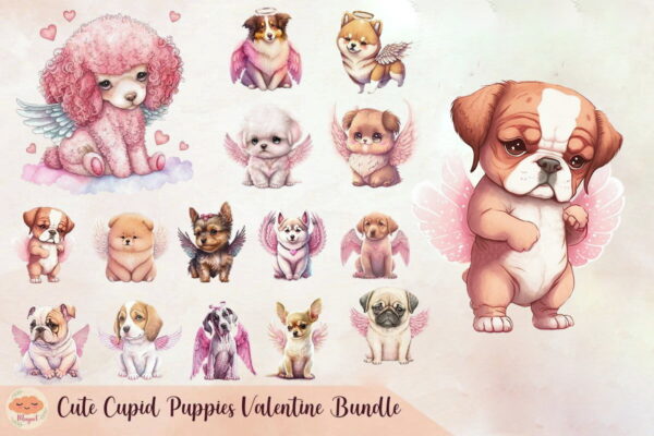 Kit Digital - Cachorros + Pack Cachorros Cupidos - Image 4