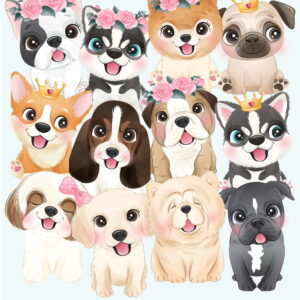 Kit Digital Cachorrinhos 1005