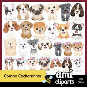Kit Digital Cachorrinhos