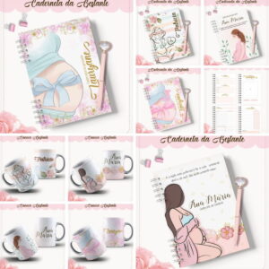 Kit Digital Caderneta da Gestante