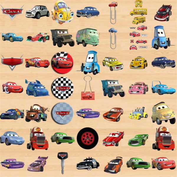 Kit Digital Carros Disney - Image 2