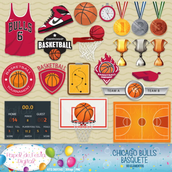 Kit Digital Chicago Bulls - Image 4