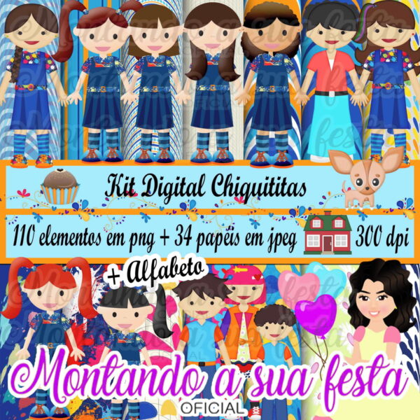 Kit Digital Chiquititas