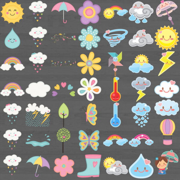 Kit Digital Chuva de Amor - Image 2
