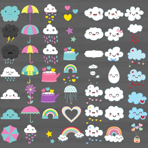 Kit Digital Chuva de Amor - Image 4