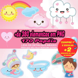 Kit Digital Chuva de Amor