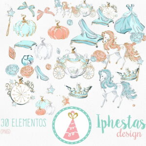 Kit Digital - Cinderela (pague 1 e Leve 3)