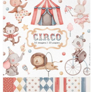 Kit Digital Circo Aquarela