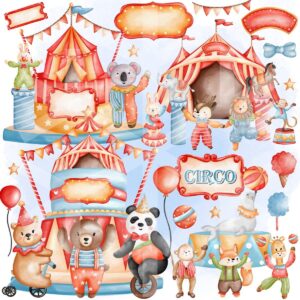 Kit Digital Circo Aquarelado #1222#