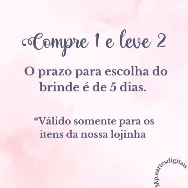 Kit Digital Circo Rosa Aquarela Png 009 Compre 1 Leve 2 - Image 2