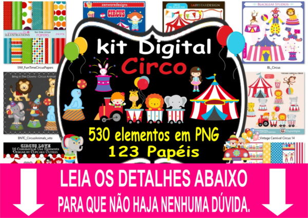 Kit Digital Circo - Imagem 5