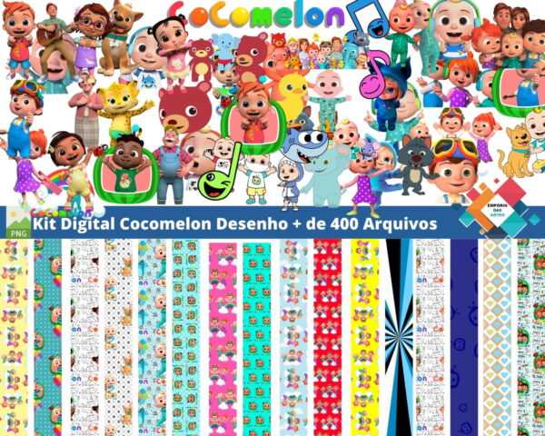 Kit Digital Cocomelon Desenho