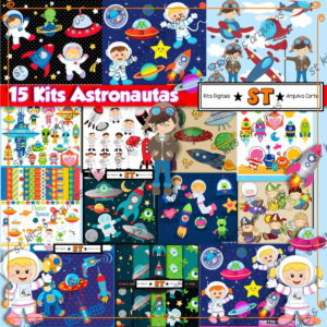 Kit Digital Coleção Astronautas