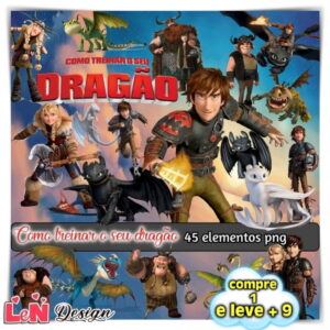 Kit Digital Como Treinar o Seu Dragão