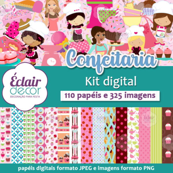 Kit Digital CONFEITARIA