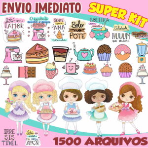 Kit Digital Confeitaria