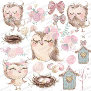Kit Digital Corujinha