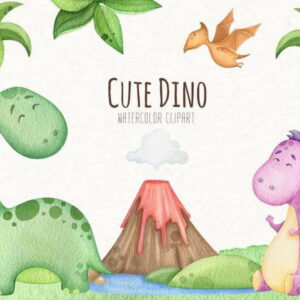 Kit Digital - Cute Dino
