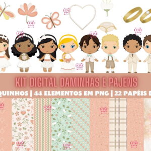 Kit Digital Daminhas e Pajens
