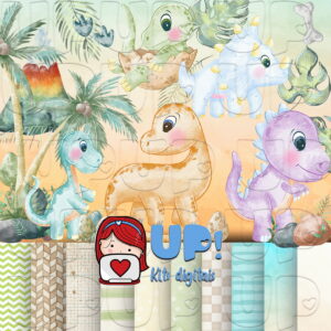 Kit Digital Dinossauro 7