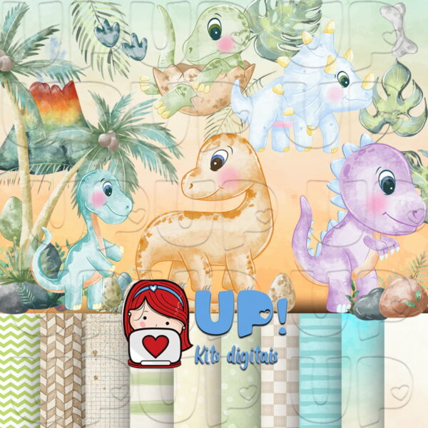 Kit Digital Dinossauro 7