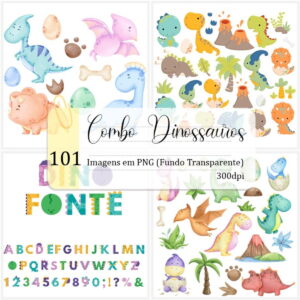 Kit Digital - Dinossauros (4 Kit's)