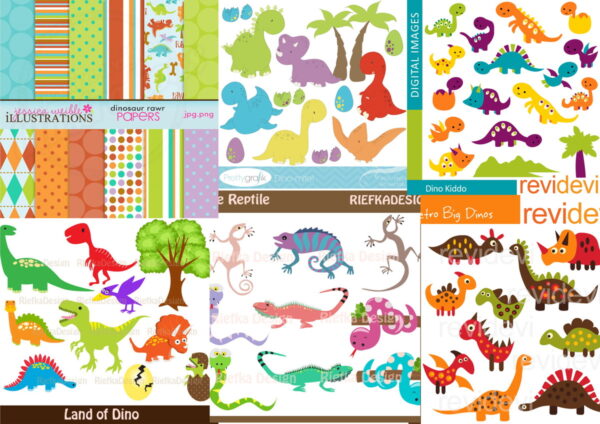Kit Digital Dinossauros - Imagem 5