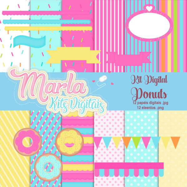 Kit Digital Donuts
