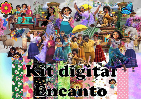 Kit Digital Encanto + 3 Arquivos de Mesmo Valor