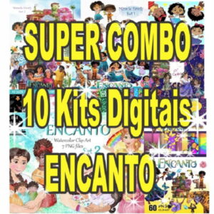 Kit Digital Encanto Combo 10 Kits