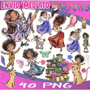 Kit Digital Encanto Glitter