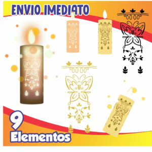 KIT DIGITAL ENCANTO VELA