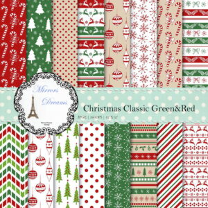 Kit Digital Estampas de Natal Classicos