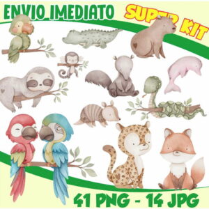 Kit Digital Fauna Brasileira