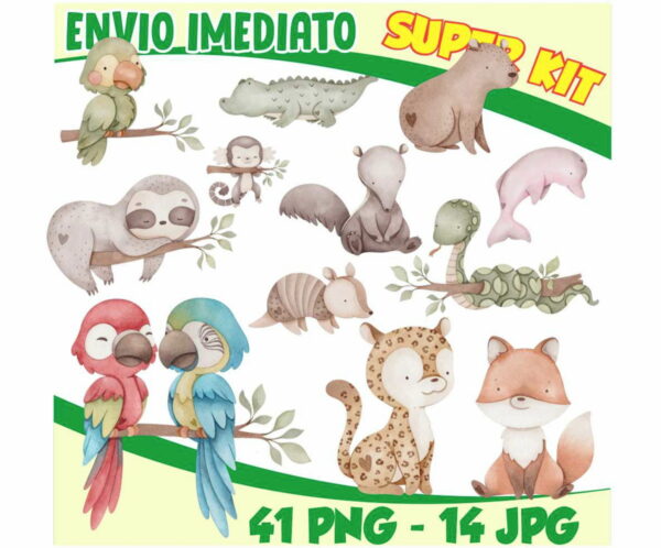 Kit Digital Fauna Brasileira