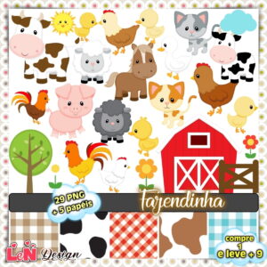 Kit Digital Fazendinha
