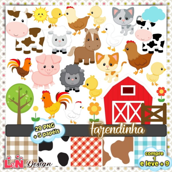 Kit Digital Fazendinha