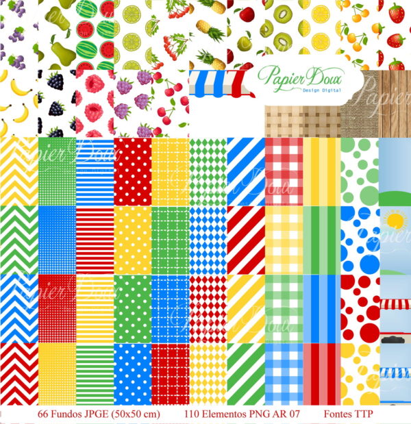 Mega Kit Digital Feirinha de Frutas - Image 4