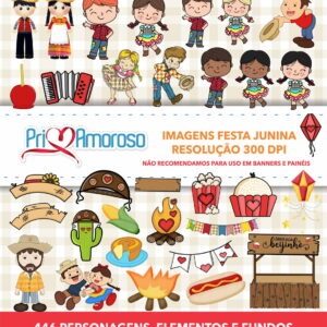 Kit Digital Festa Junina